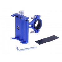 Держатель телефона ( крепление на руль) HFCM-13 алюминий синий