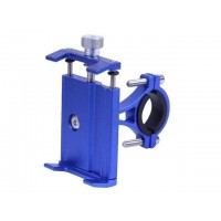 Держатель телефона ( крепление на руль) HFCM-13 алюминий синий