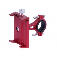 Держатель телефона ( крепление на руль) HFCM-14 алюминий красный