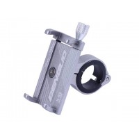 Держатель телефона ( крепление на руль) HFCM-16 алюминий серый