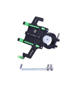 Держатель телефона ( крепление на руль) HFCM-19 алюминий зеленый