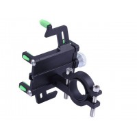 Держатель телефона ( крепление на руль) HFCM-19 алюминий зеленый