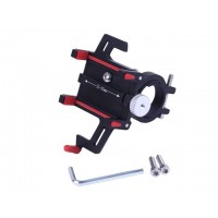 Держатель телефона ( крепление на руль) HFCM-23 алюминий красный