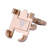 Держатель телефона ( крепление на руль) HFCM-28 алюминий золото