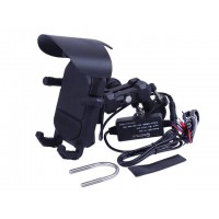 Держатель телефона ( крепление на руль) HFCM-32 с беспроводной зарядкой