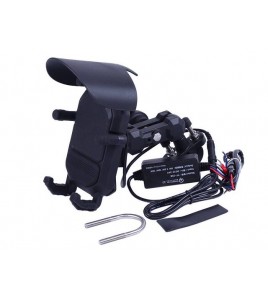 Держатель телефона ( крепление на руль) HFCM-32 с беспроводной зарядкой