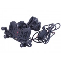 Держатель телефона ( крепление на руль) HFCM-33 с беспроводной зарядкой