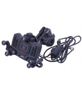 Держатель телефона ( крепление на руль) HFCM-33 с беспроводной зарядкой