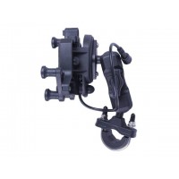 Держатель телефона ( крепление на руль) HFCM-33 с беспроводной зарядкой