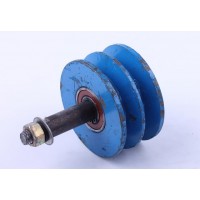 Ролик натяжителя ремня (2-х ручейный) YBX