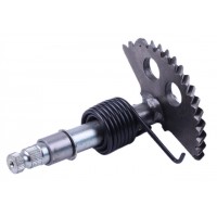 Полумесяц в сборе + пружина + втулка - 125/150CC