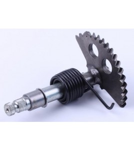 Полумесяц в сборе + пружина + втулка - 125/150CC