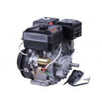 Двигатель 194FE - бензин (под шпонку диаметр 25 мм) (с понижающим редуктором 1/2) (22 л.с.) с электростартером - TTG