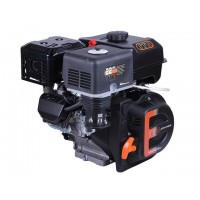 Двигатель 194FE - бензин (под шпонку диаметр 25 мм) (с понижающим редуктором 1/2) (22 л.с.) с электростартером - TTG