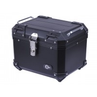 Кофр прямоугольный для мотоцикла пластиковый черный, 35л - YBX