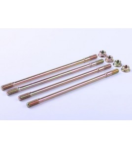 Шпильки + гайки, к-т: 4 шт. - 125/150CC