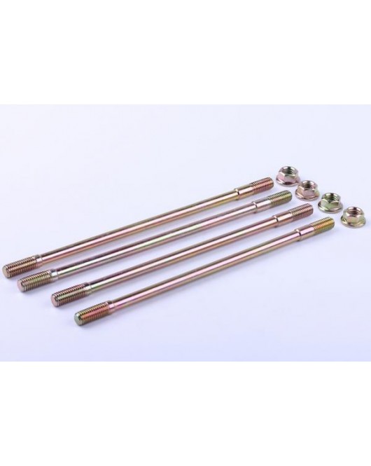 Шпильки + гайки, к-т: 4 шт. - 125/150CC