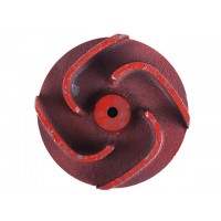 Крыльчатка мотопомпы 4 лопасти, под шпонку диаметр 20 мм YBX