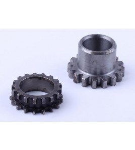 Шестерни коленвала, к-т: 2 шт. - 50CC4T