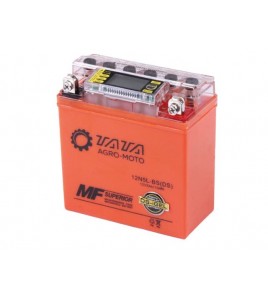 Аккумулятор гелевый 12N5L-BS 5АH 119*60*129 мм оранжевый, С ДИСПЛЕЕМ - OUTDO, Active