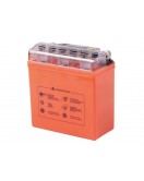 Аккумулятор гелевый 12N5L-BS 5АH 119*60*129 мм оранжевый, С ДИСПЛЕЕМ - OUTDO, Active