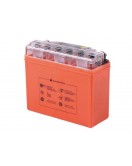 Аккумулятор гелевый YB7BL-BS 7АH 148*60*128 мм оранжевый, С ДИСПЛЕЕМ - OUTDO