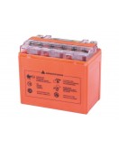 Аккумулятор гелевый YTX12-BS 12(10)АH 150*87*130 мм оранжевый, С ДИСПЛЕЕМ - OUTDO
