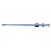 Ось заднего колеса+втулка (л+п)+гайка XY200GY-9A YBX