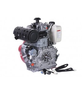 Двигатель 192FE - дизель (под шпонку диаметр 25 мм) (14,8 л.с.) с электростартером TT