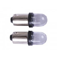 Лампа 1-диодная (поворотов) желтый стекло Т9, к-т: 2шт. - AM YBX