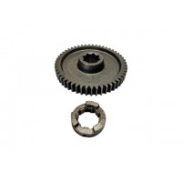 Шестерня полуоси левая Z-51 (под болт) + муфта - МТ YBX Тип 2