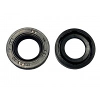 Сальники коленвала 17*30*6, к-т 2 шт. тип 2 - 156F