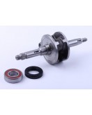 Коленвал + подшипники 6004RS, к-т 2 шт. - 50CC2T