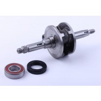 Коленвал + подшипники 6004RS, к-т 2 шт. - 50CC2T