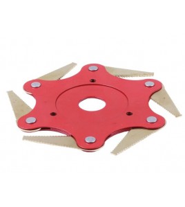 Нож режущий YSTH-C062 для бензокосы тип 2 YBX