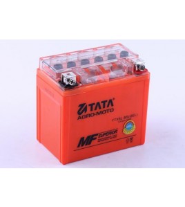 Аккумулятор гелевый, 5АH-YTX5L-BS, оранж., 114*70*106 мм - OUTDO