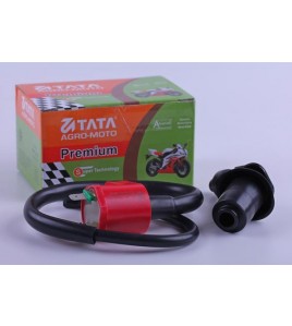 Катушка зажигания + надсвечник - 4T - Premium