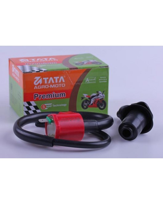 Катушка зажигания + надсвечник - 4T - Premium