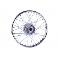 Диск задний 17*1,4 cпицованный, барабанный тормоз 2,65kg - Дельта