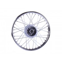 Диск задний 17*1,4 cпицованный, барабанный тормоз 2,65kg - Дельта