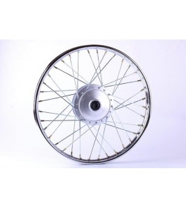 Диск передний 17*1,2 спицованный, барабанный тормоз 2,4kg - Дельта