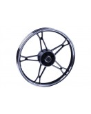 Диск задний 17*1,4 литой, барабанный тормоз (black) 3kg - Дельта/Альфа