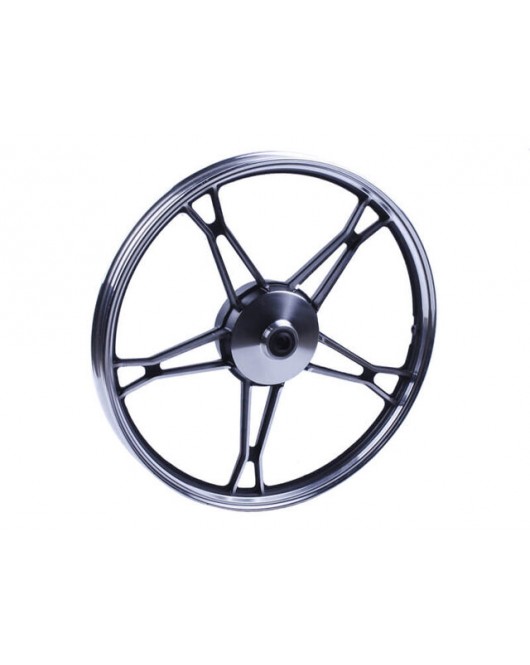Диск передний 17*1,2 литой, барабанный тормоз (black) 2,5kg - Дельта/Альфа