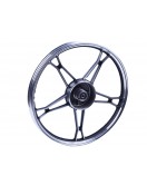 Диск передний литой, барабанный тормоз 17*1,2 (black) 2,5kg - Дельта/Альфа УЦЕНКА