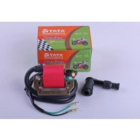 Катушка зажигания + надсвечник - Дельта/Альфа - Premium