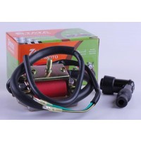 Катушка зажигания + надсвечник - Дельта/Альфа - Premium