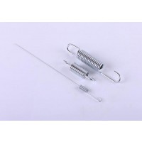 Пружины на подножки и тормоз, к-т: 3 шт. - Дельта/Альфа