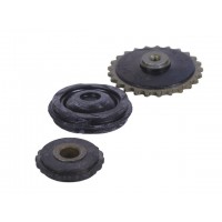 Натяжитель цепи, к-т: ролики 3 шт. - Дельта/Альфа