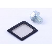 Пробка масла сливная + сетка - Дельта/Альфа