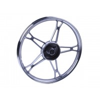 Диск передний 17*1,2 литой, барабанный тормоз (silver) 2,5kg - Дельта/Альфа